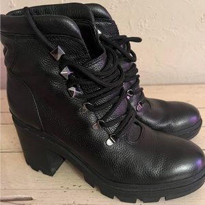 Marc Fisher Leather Boots Size 7